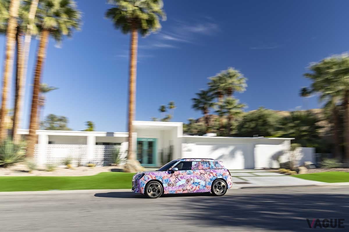 走行テスト中の新型「ミニ・エースマン」