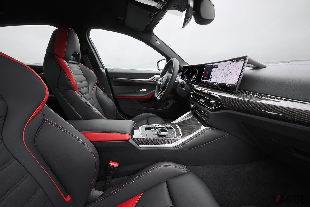 BMW改良新型「i4」のインテリア