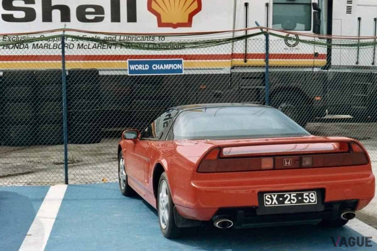 英国の自動車販売サイトに登場した1991年式ホンダ「NSX」