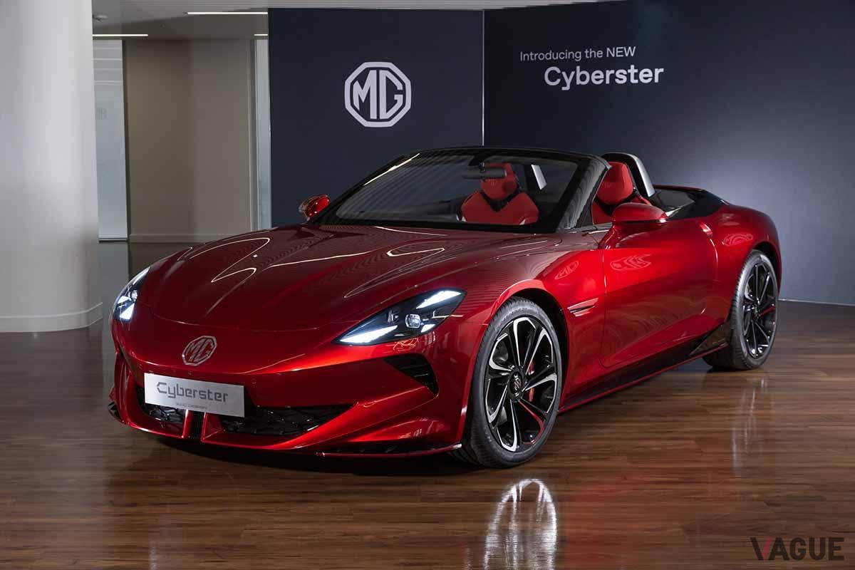 英国で受注開始されたMGの新型EVスポーツカー「サイバースター」