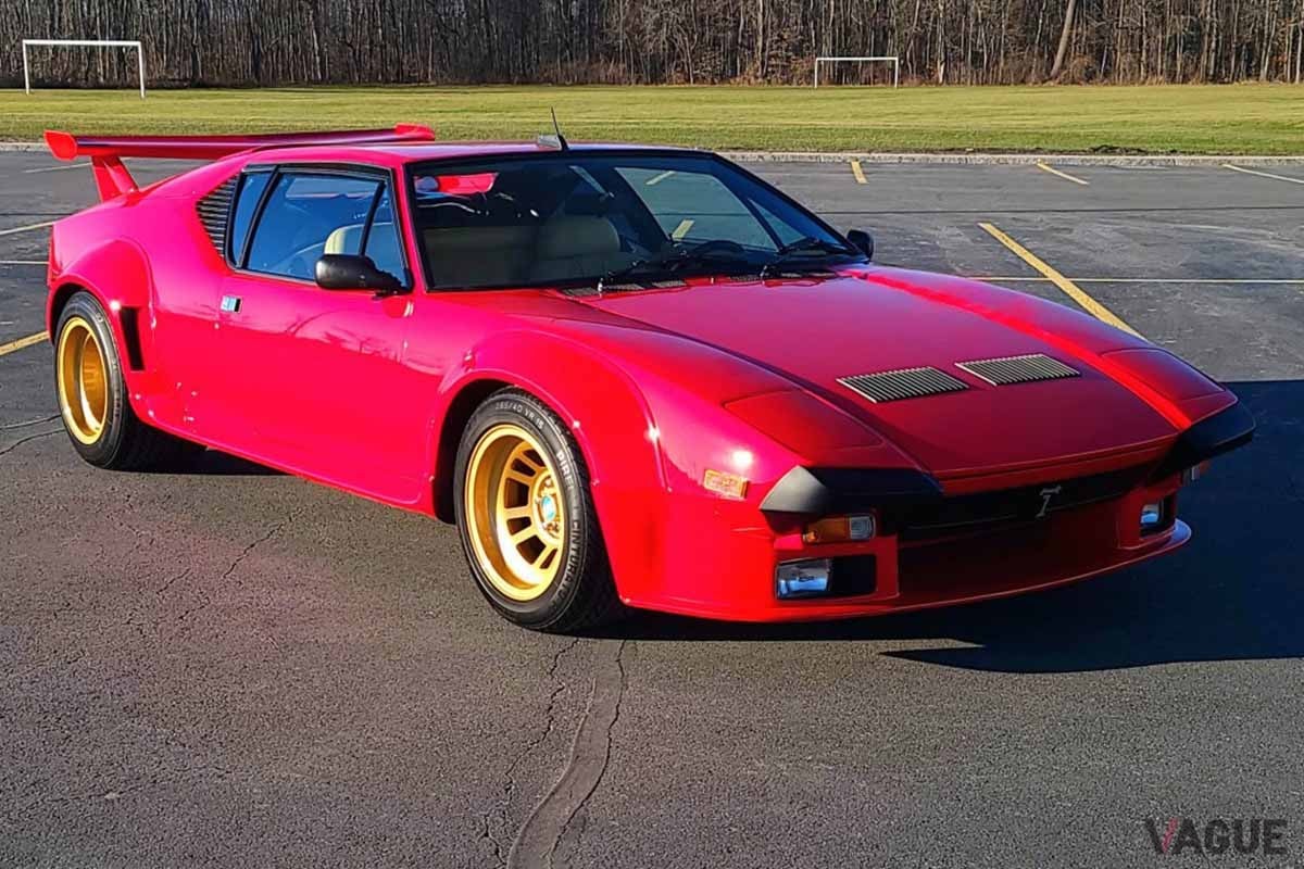 米国オークションに登場した1985年式「デ・トマソ パンテーラGTS」(c) Barrett-Jackson