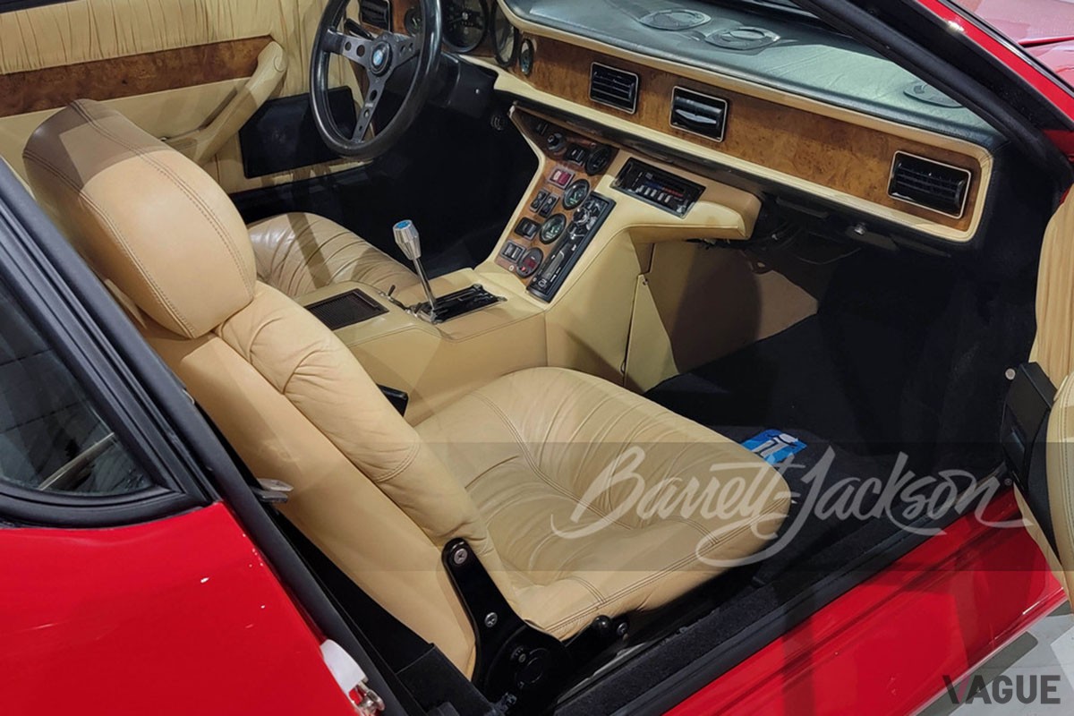 米国オークションに登場した1985年式「デ・トマソ パンテーラGTS」(c) Barrett-Jackson