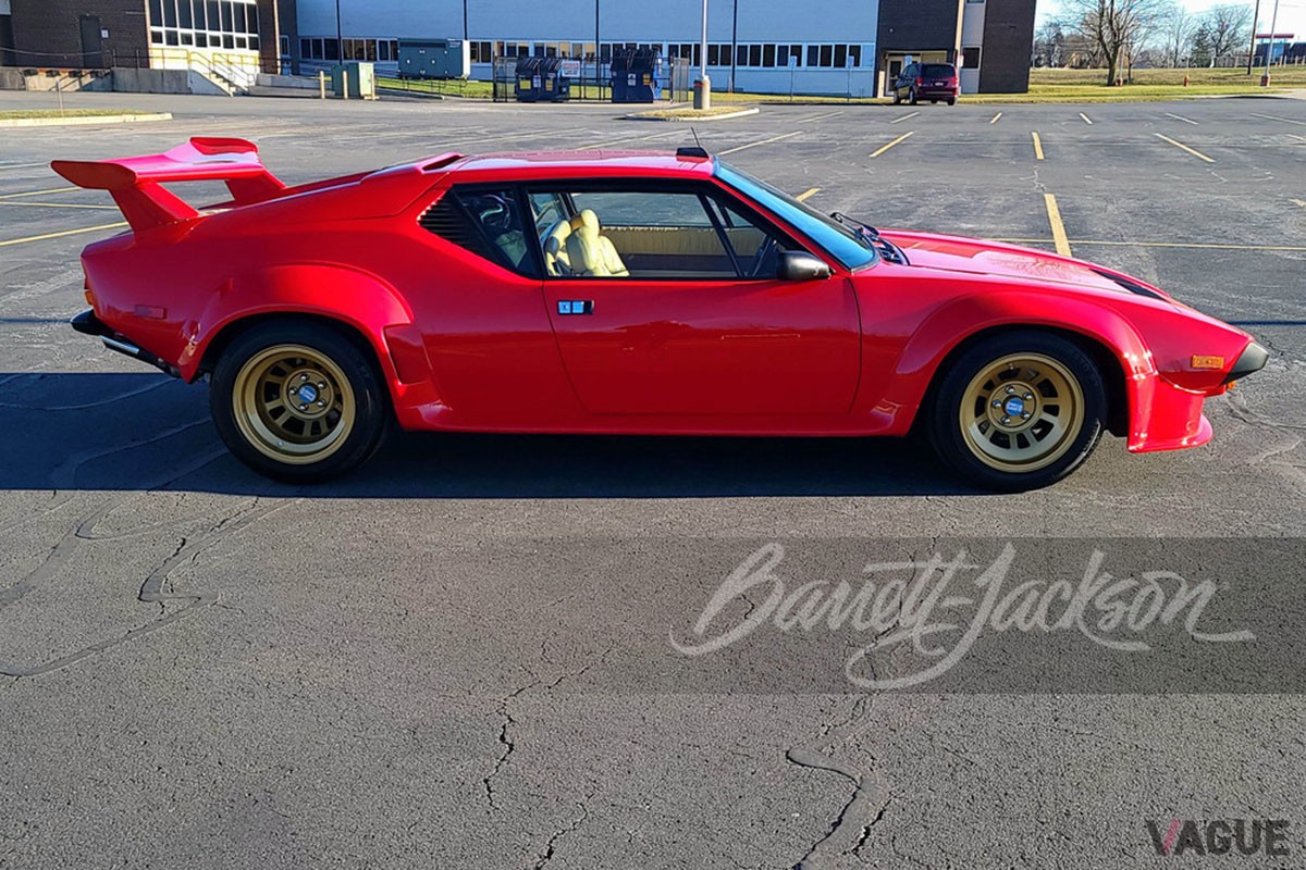 米国オークションに登場した1985年式「デ・トマソ パンテーラGTS」(c) Barrett-Jackson
