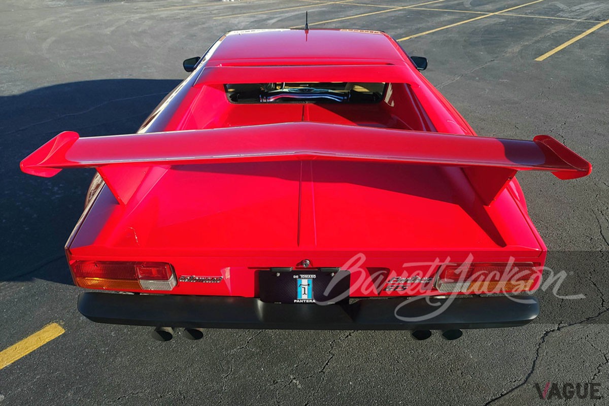 米国オークションに登場した1985年式「デ・トマソ パンテーラGTS」(c) Barrett-Jackson
