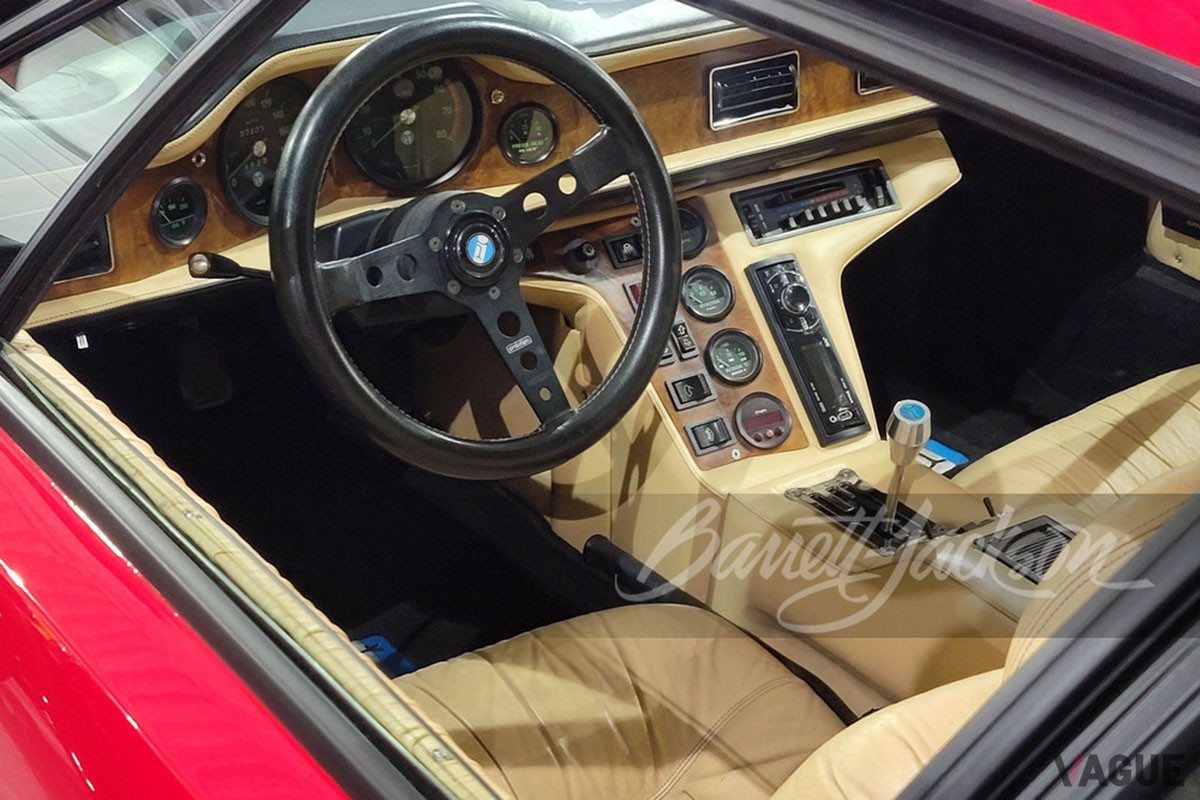 米国オークションに登場した1985年式「デ・トマソ パンテーラGTS」(c) Barrett-Jackson