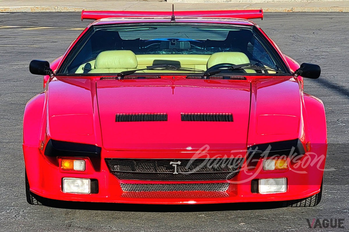 米国オークションに登場した1985年式「デ・トマソ パンテーラGTS」(c) Barrett-Jackson