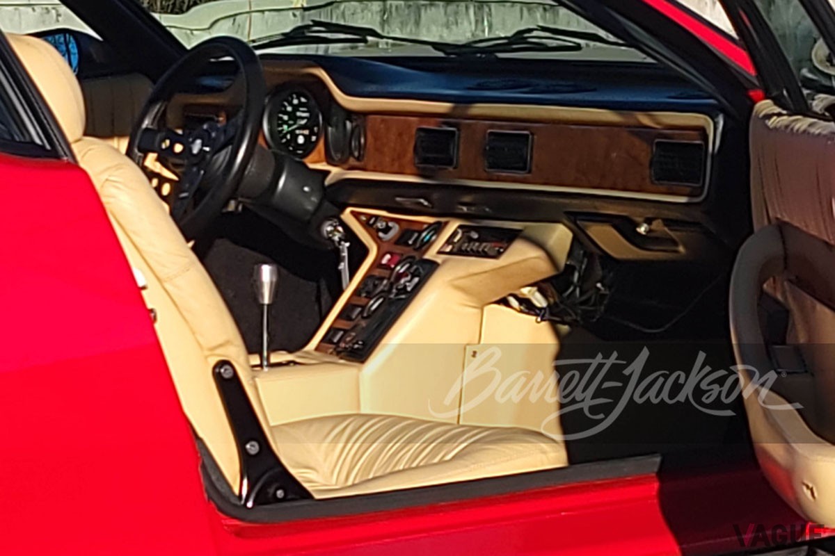 米国オークションに登場した1985年式「デ・トマソ パンテーラGTS」(c) Barrett-Jackson