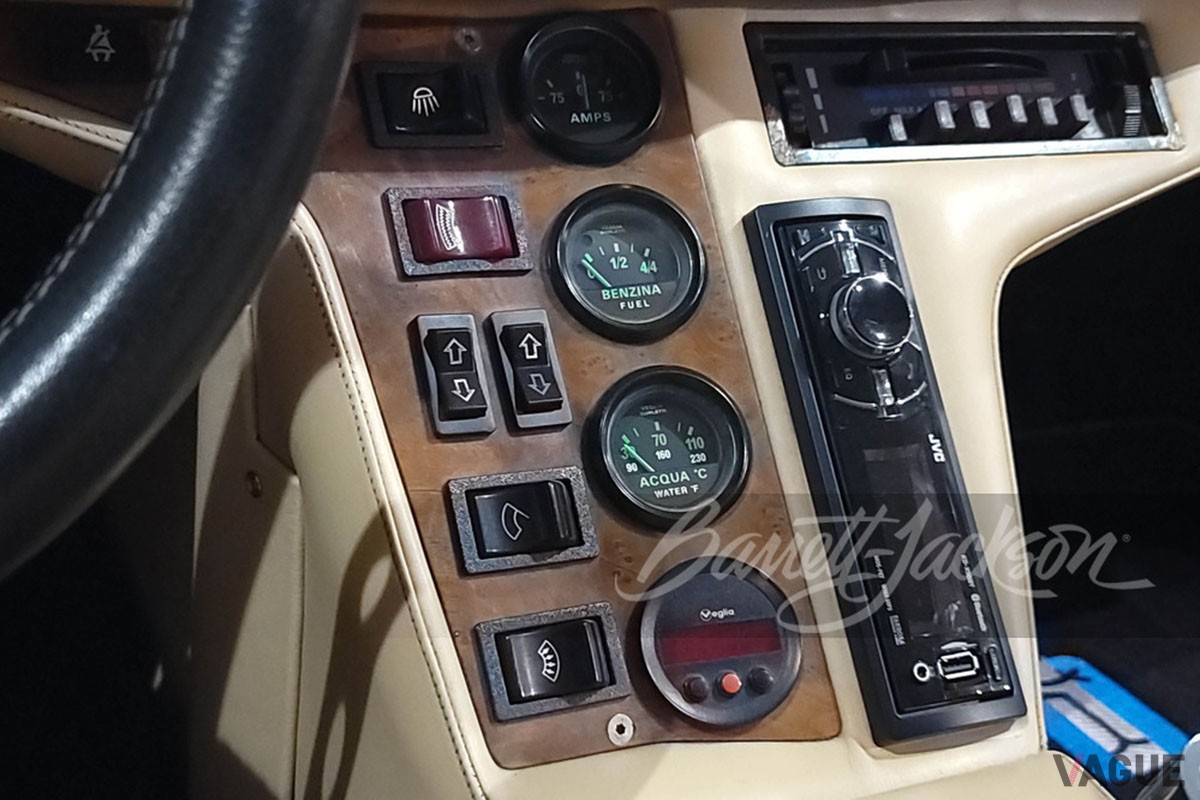 米国オークションに登場した1985年式「デ・トマソ パンテーラGTS」(c) Barrett-Jackson