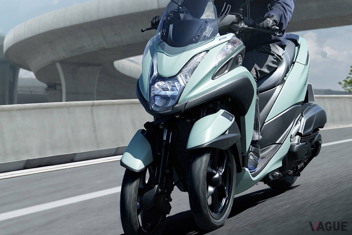 斬新なフロント2輪の“3輪バイク” ヤマハ「トリシティ」の2024年