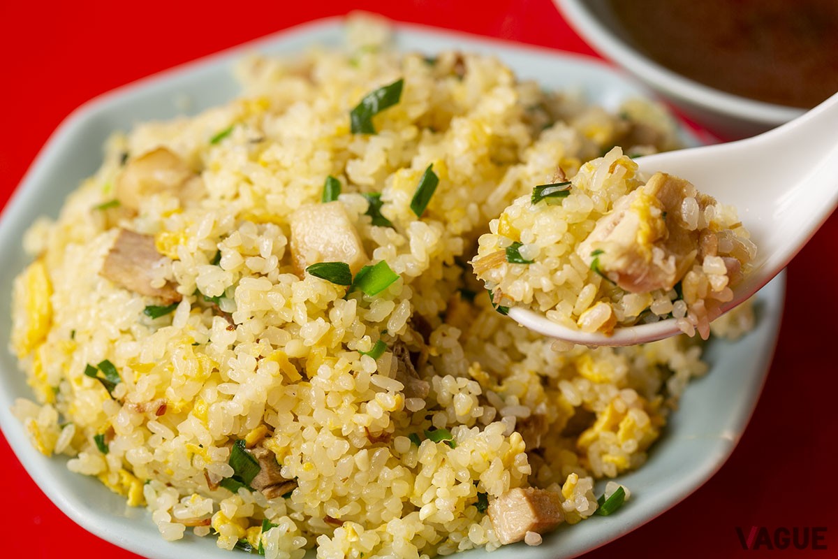 ドラゴン炒飯。時間が経ってもパラパラなのがすごい！