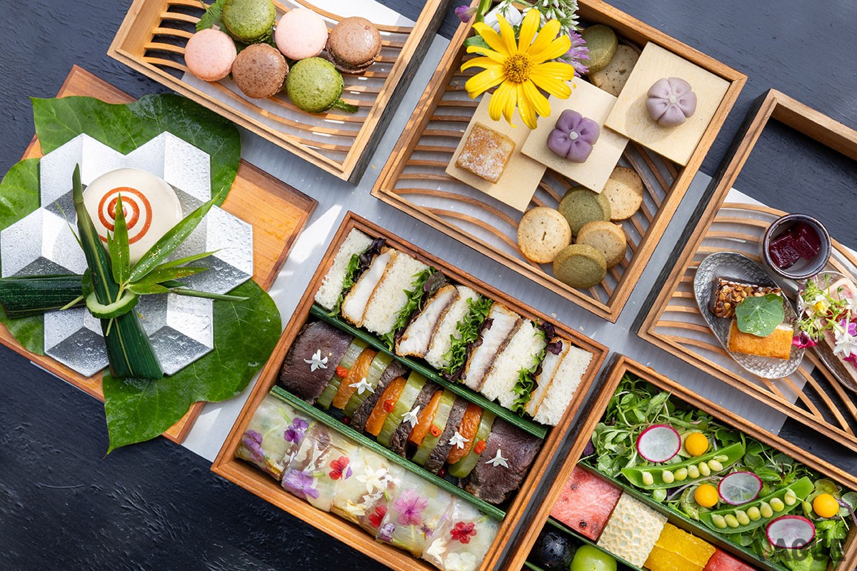 「棚田アフタヌーンティー・夏」料理