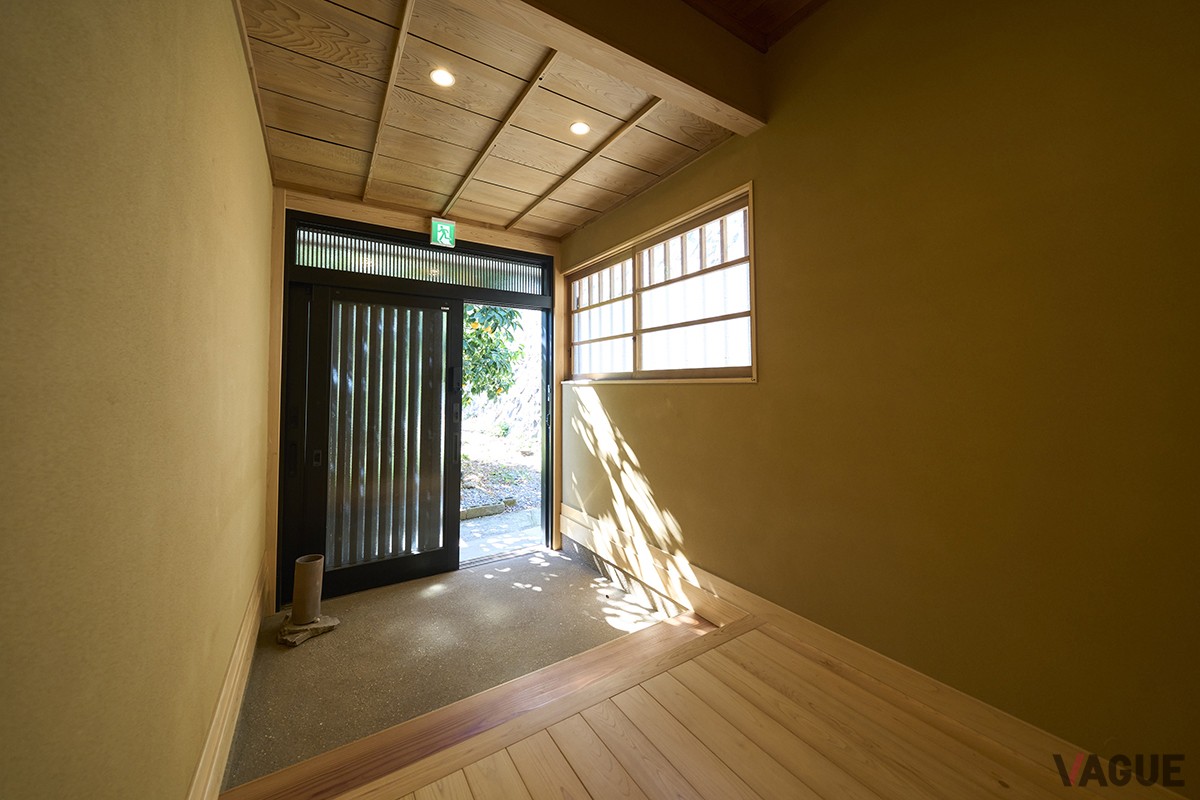 昔ながらの玄関