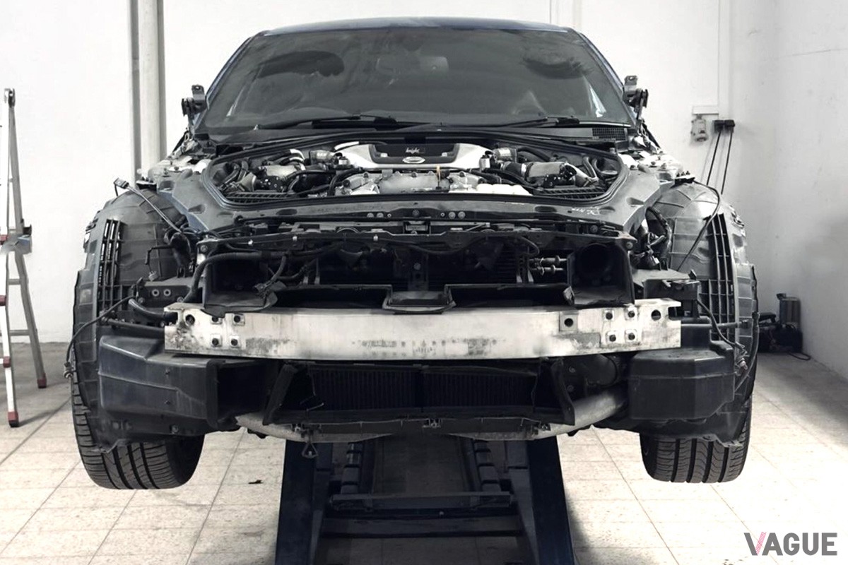 R35型「GT-R」をベースに実車化の作業が進む「アルティザンGT-R」