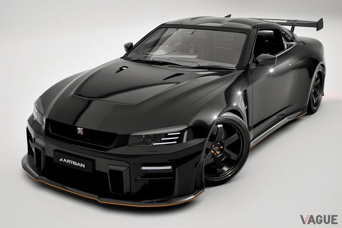 R35型「GT-R」をベースに実車化の作業が進む「アルティザンGT-R」