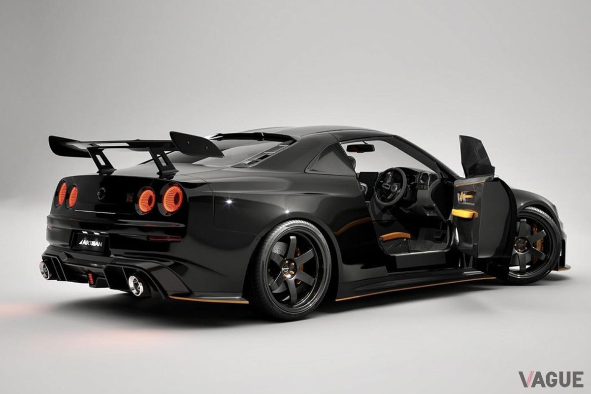 R35型「GT-R」をベースに実車化の作業が進む「アルティザンGT-R」