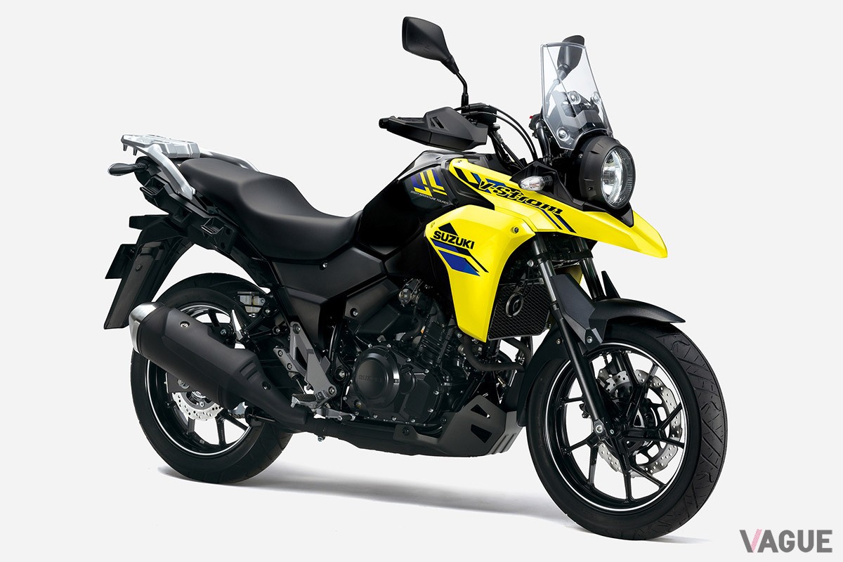 スズキ「Vストローム250」の2024年モデルは、新エンジン搭載で燃費性能や加速性能が向上
