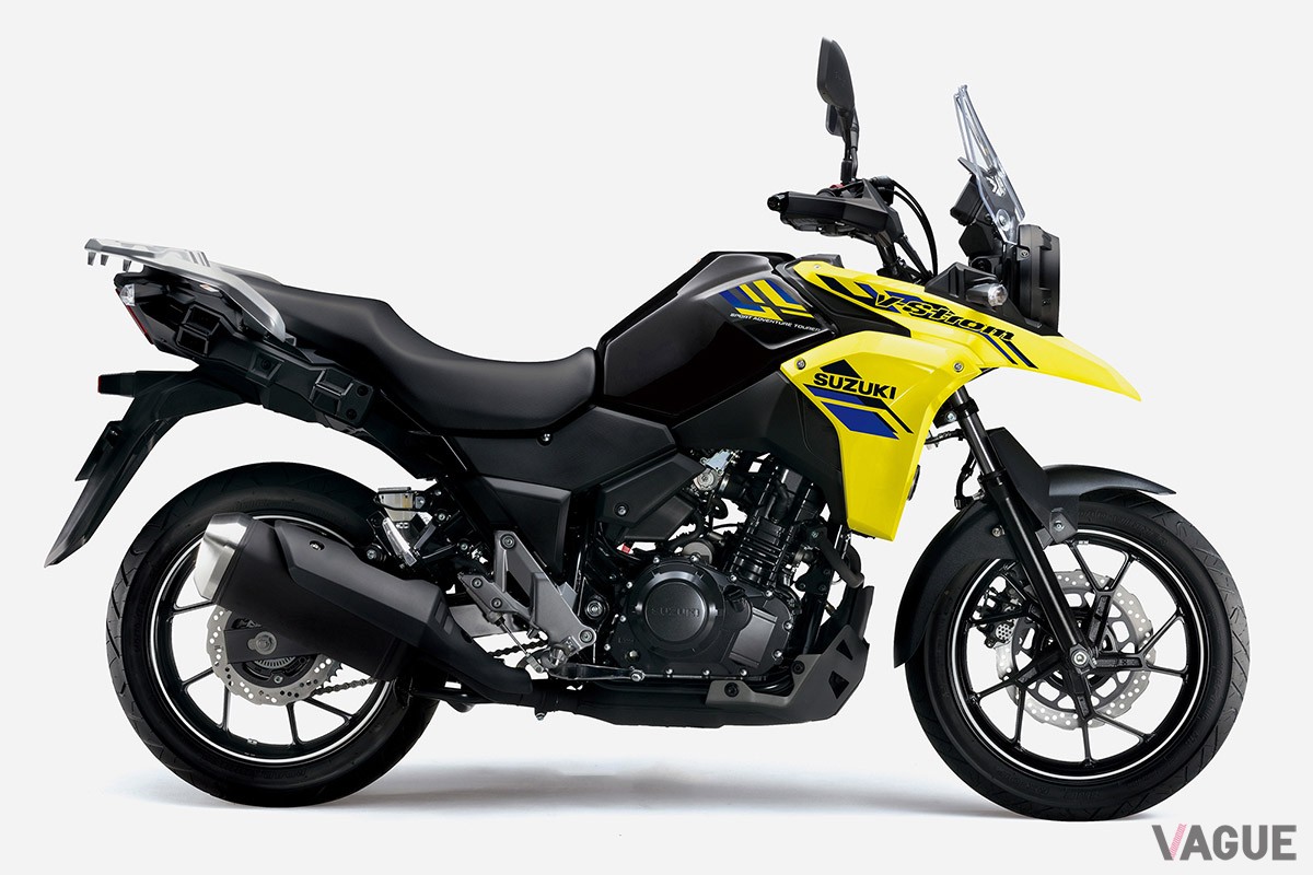 スズキ「Vストローム250」の2024年モデルは、新エンジン搭載で燃費性能や加速性能が向上