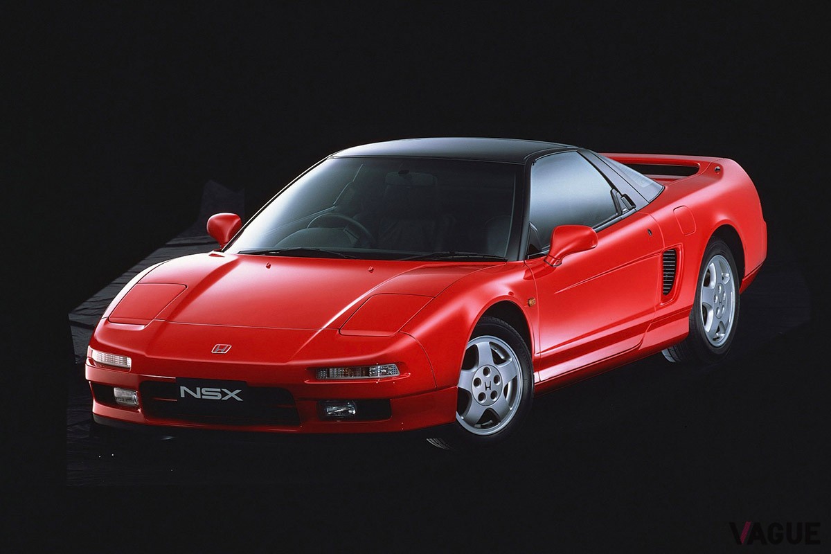 初代「NSX」は1989年に発表、翌1990年9月に販売されたホンダの2シーターミッドシップスポーツ。2005年まで販売された