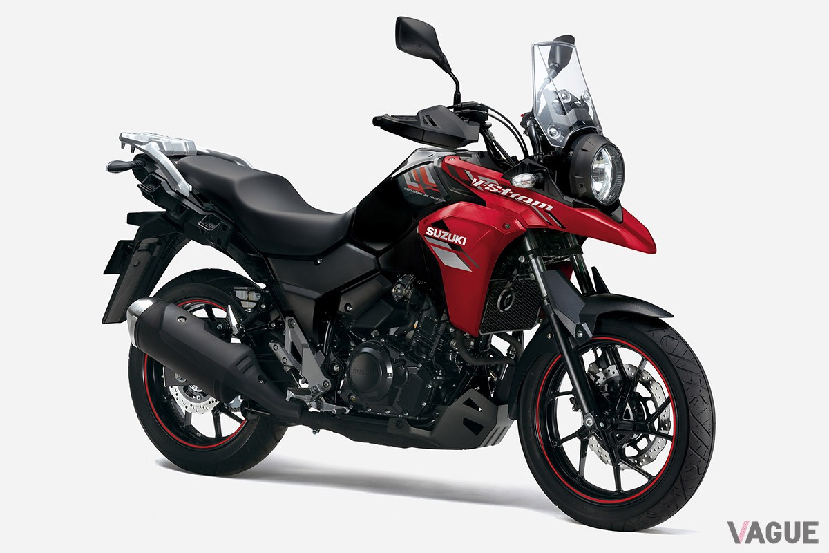 スズキ「Vストローム250」の2024年モデルは、新エンジン搭載で燃費性能や加速性能が向上