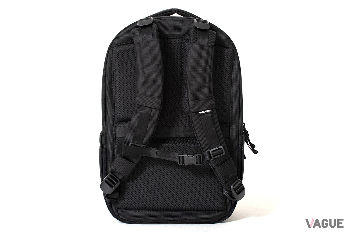 インケース「Tracks Backpack」シリーズのディテール