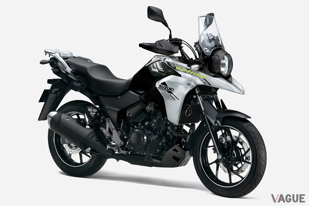 スズキ「Vストローム250」の2024年モデルは、新エンジン搭載で燃費性能や加速性能が向上