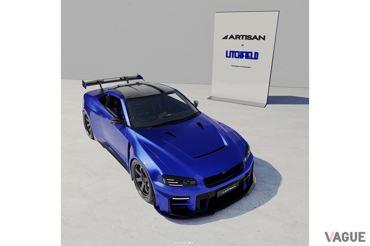 R35型「GT-R」をベースに実車化の作業が進む「アルティザンGT-R」