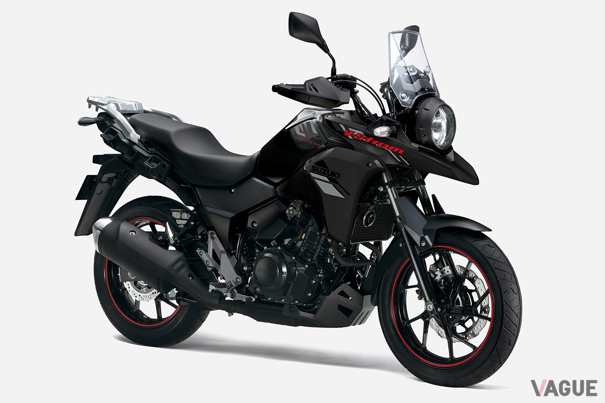 スズキ「Vストローム250」の2024年モデルは、新エンジン搭載で燃費性能や加速性能が向上