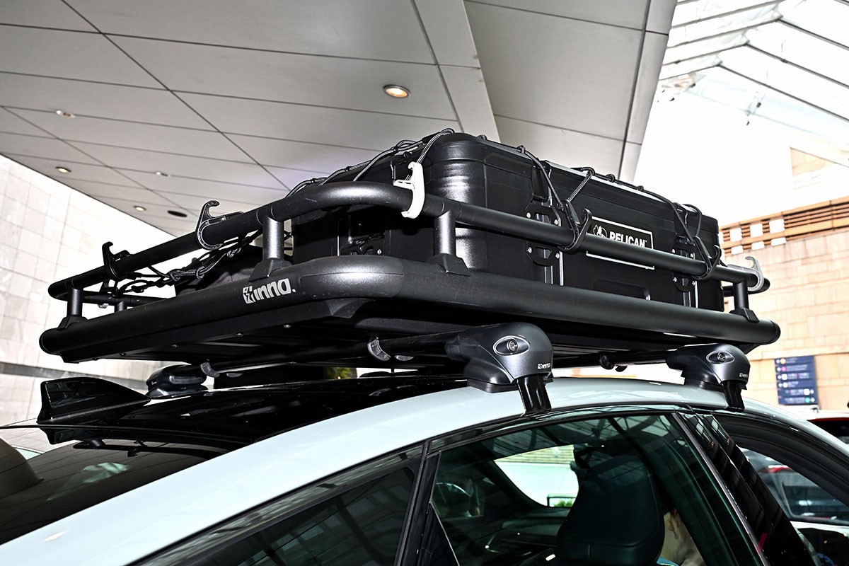 車高アップやインチダウンはもちろんのこと、アウトドアを意識したルックス等も斬新なトヨタ「クラウン・クロスオーバー RSランドスケープ」