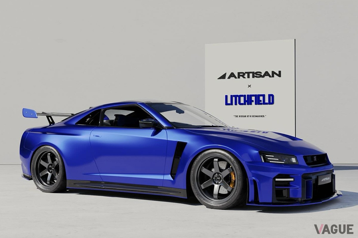 R35型「GT-R」をベースに実車化の作業が進む「アルティザンGT-R」