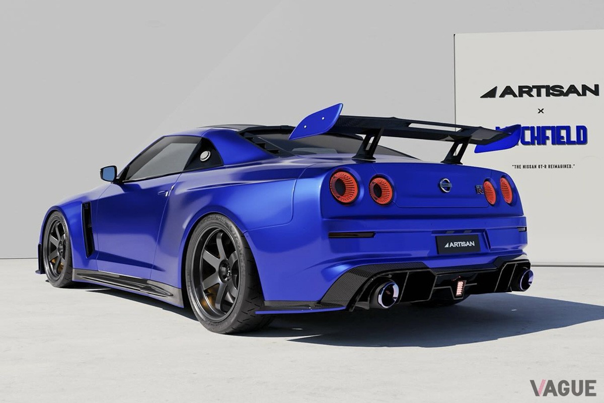 R35型「GT-R」をベースに実車化の作業が進む「アルティザンGT-R」