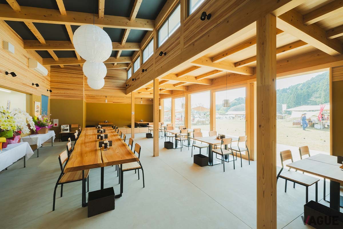 上南摩地区で栽培される地粉や農産物を活かした料理を提供する蕎麦店の「竜がい」（営業時間：平日11:00～14:00、土日祝11:00～15:00 水曜日定休）