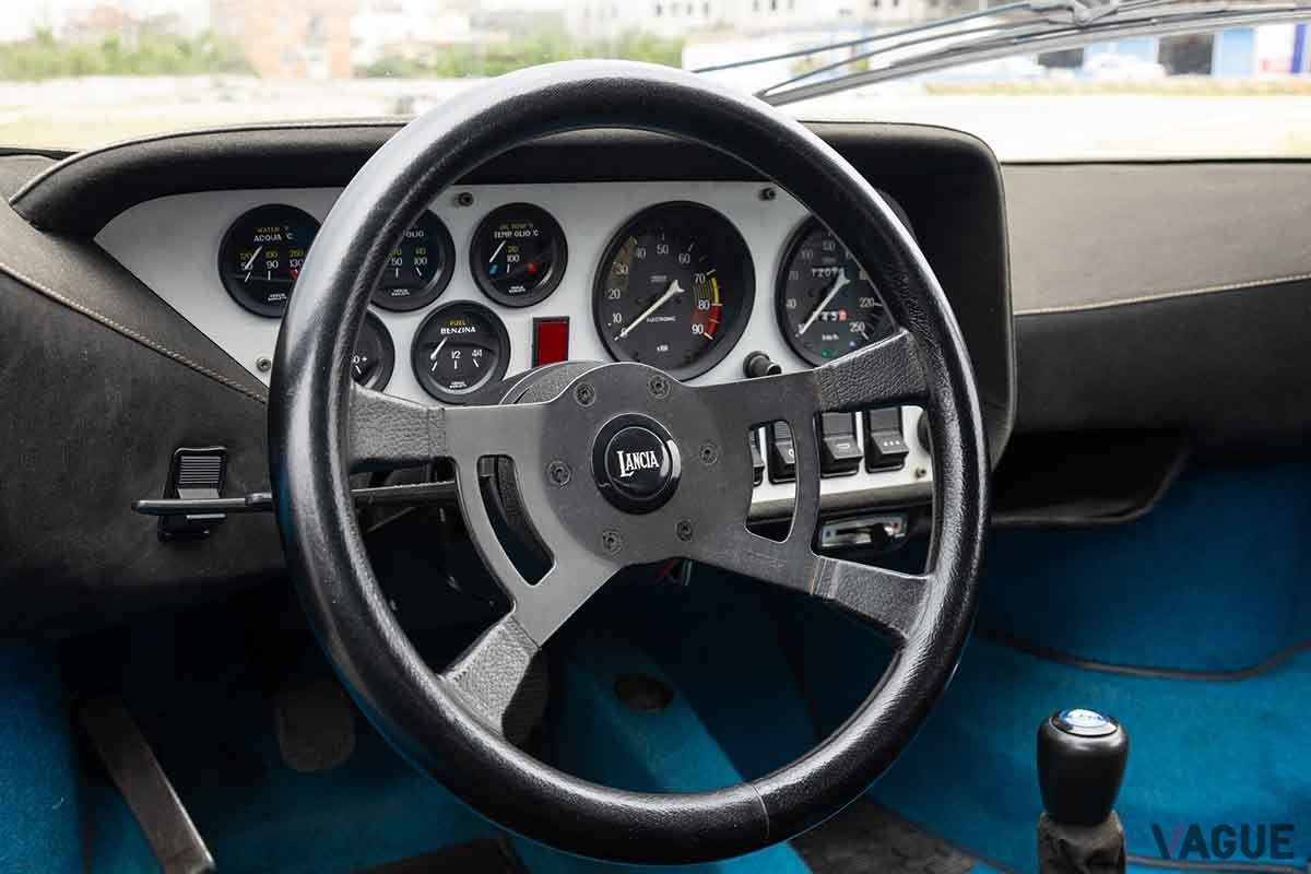 モナコで開催されたオークションに出品された1975年式「ランチア・ストラトスHFストラダーレ」Paolo Carlini ©2024 Courtesy of RM Sotheby's