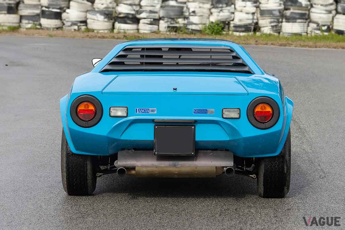 モナコで開催されたオークションに出品された1975年式「ランチア・ストラトスHFストラダーレ」Paolo Carlini ©2024 Courtesy of RM Sotheby's