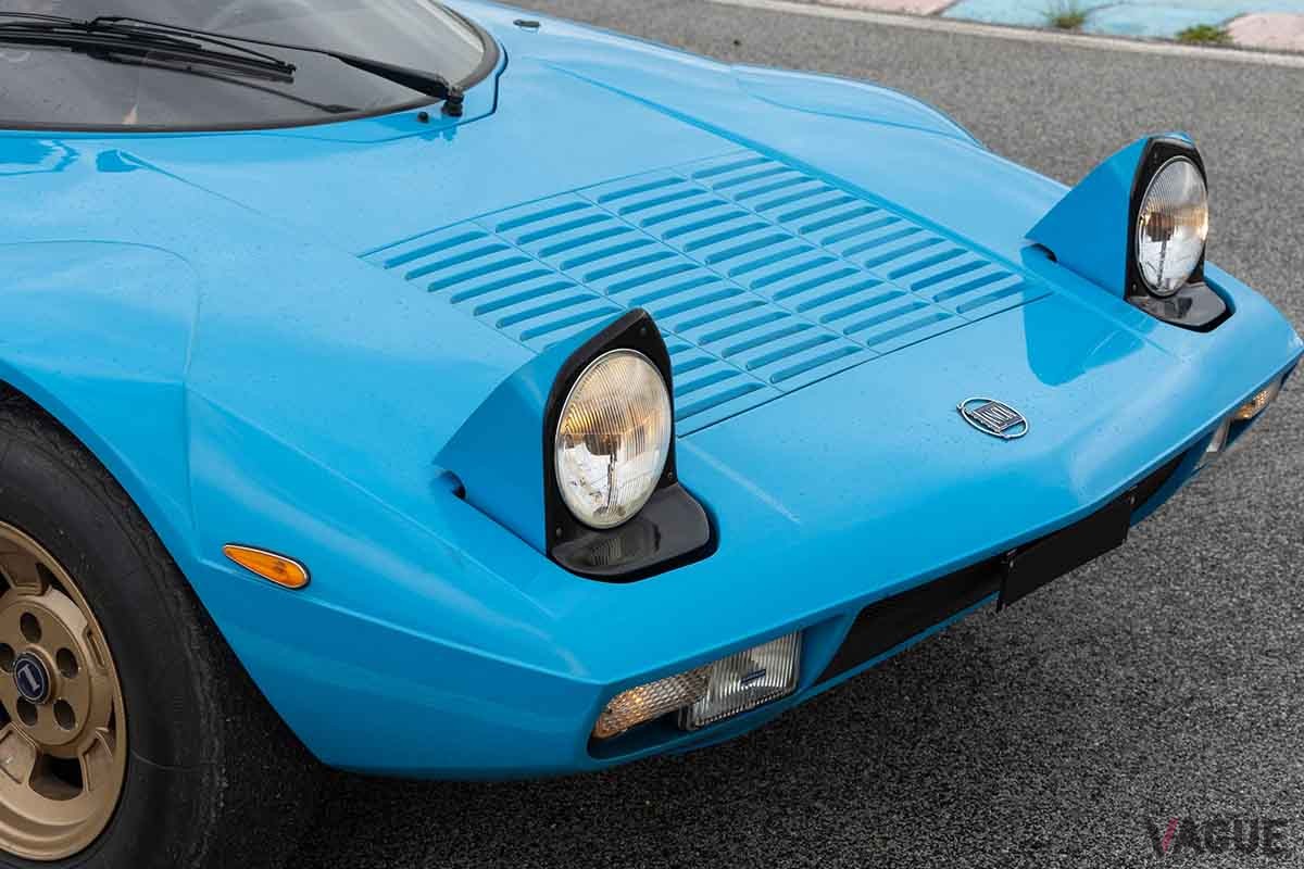 モナコで開催されたオークションに出品された1975年式「ランチア・ストラトスHFストラダーレ」Paolo Carlini ©2024 Courtesy of RM Sotheby's