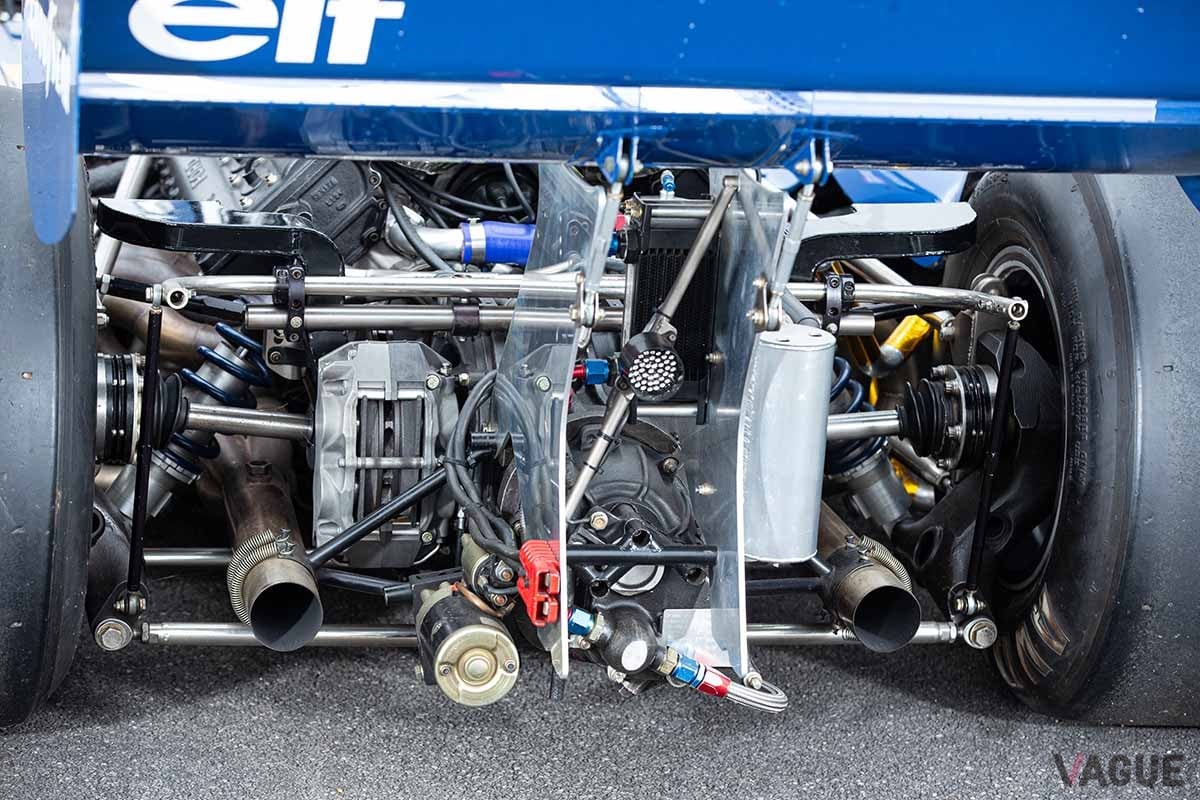 オークションに登場した1977年製タイレル「P34」。伝説のF1マシンだ Simon Clay ©2023 Courtesy of RM Sotheby's