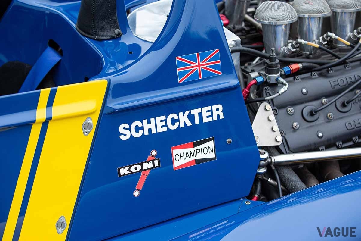 オークションに登場した1977年製タイレル「P34」。伝説のF1マシンだ Simon Clay ©2023 Courtesy of RM Sotheby's