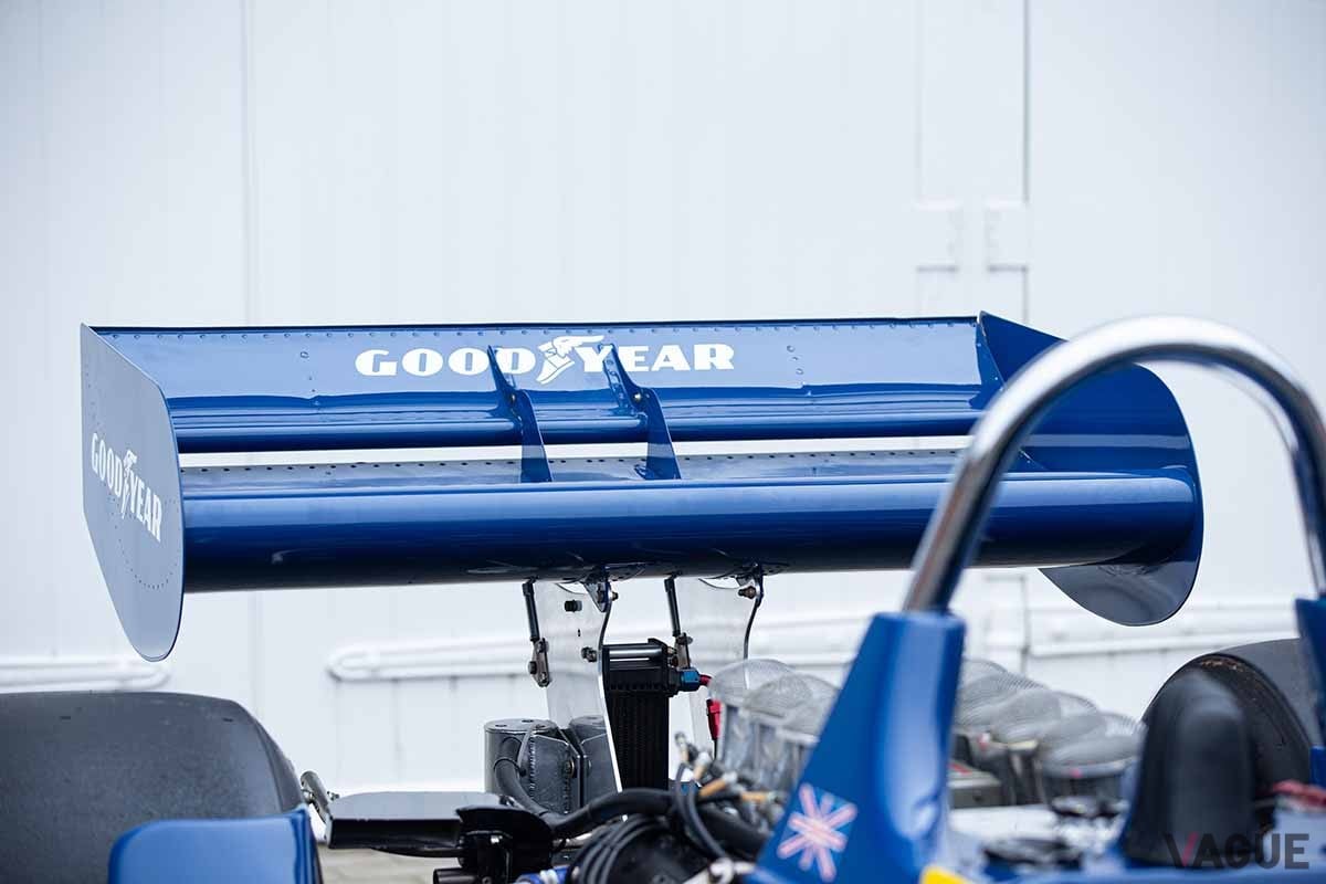 オークションに登場した1977年製タイレル「P34」。伝説のF1マシンだ Simon Clay ©2023 Courtesy of RM Sotheby's