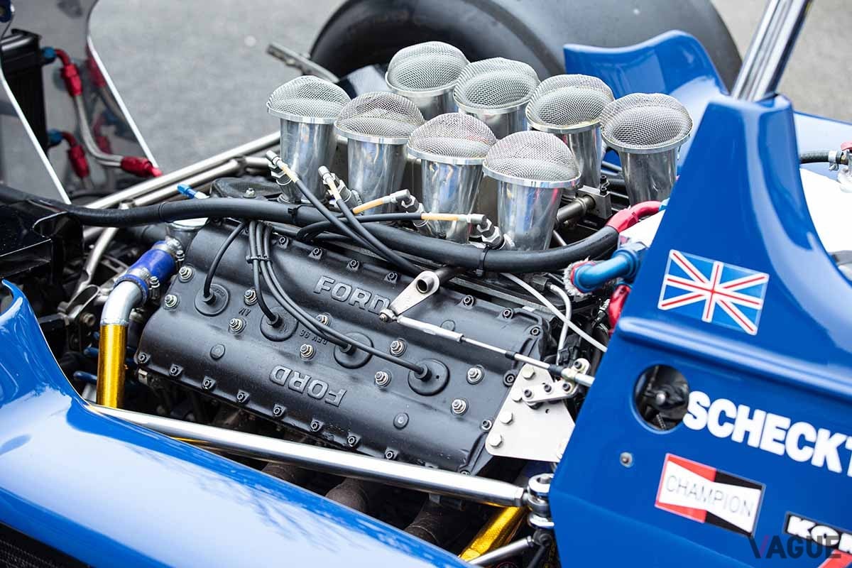 オークションに登場した1977年製タイレル「P34」。伝説のF1マシンだ Simon Clay ©2023 Courtesy of RM Sotheby's
