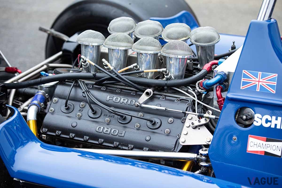 オークションに登場した1977年製タイレル「P34」。伝説のF1マシンだ Simon Clay ©2023 Courtesy of RM Sotheby's