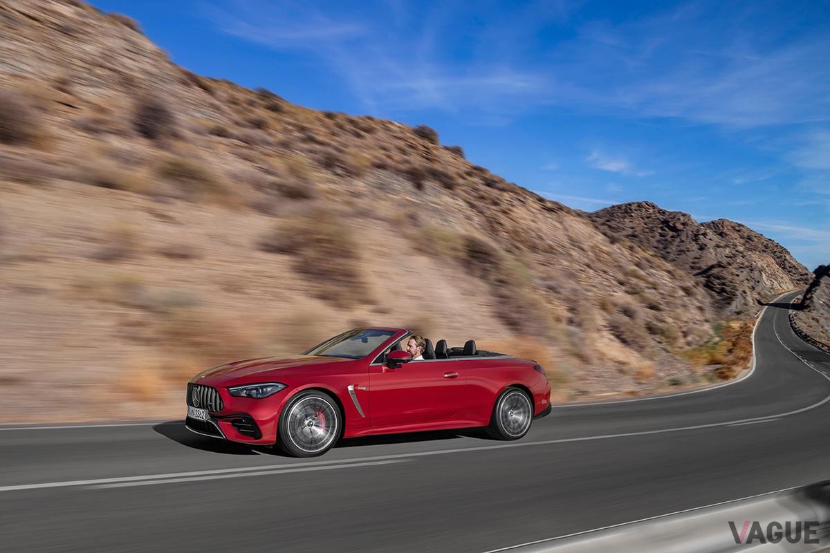 欧州で発表されたメルセデスAMG「CLE53 4MATIC＋ カブリオレ」