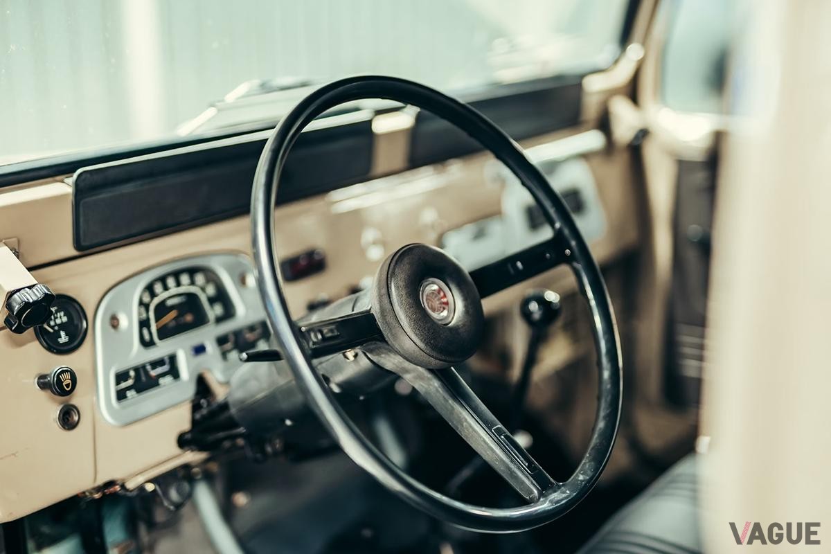 トヨタ「40系ランドクルーザー」。今回オークションに登場した個体は1978年製の極上のモデルだ