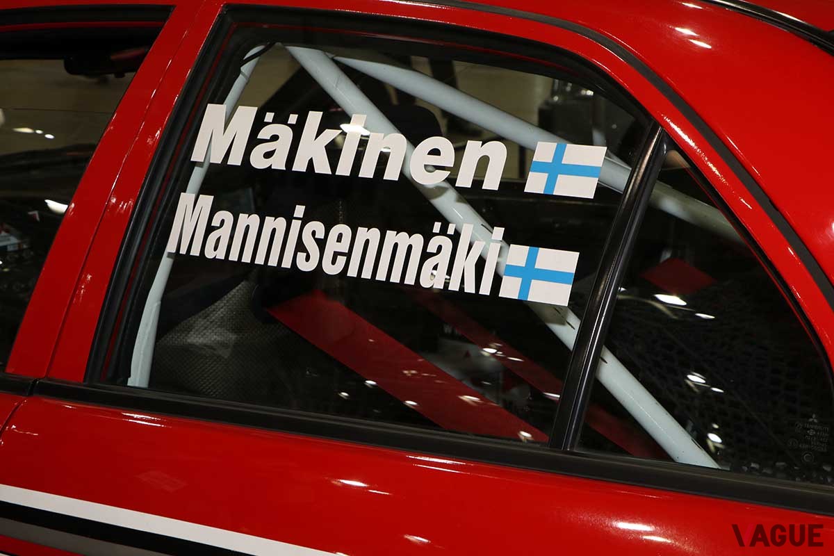 オートモビルカウンシル2024三菱ブースに出展された、ランサーエボリューションVI