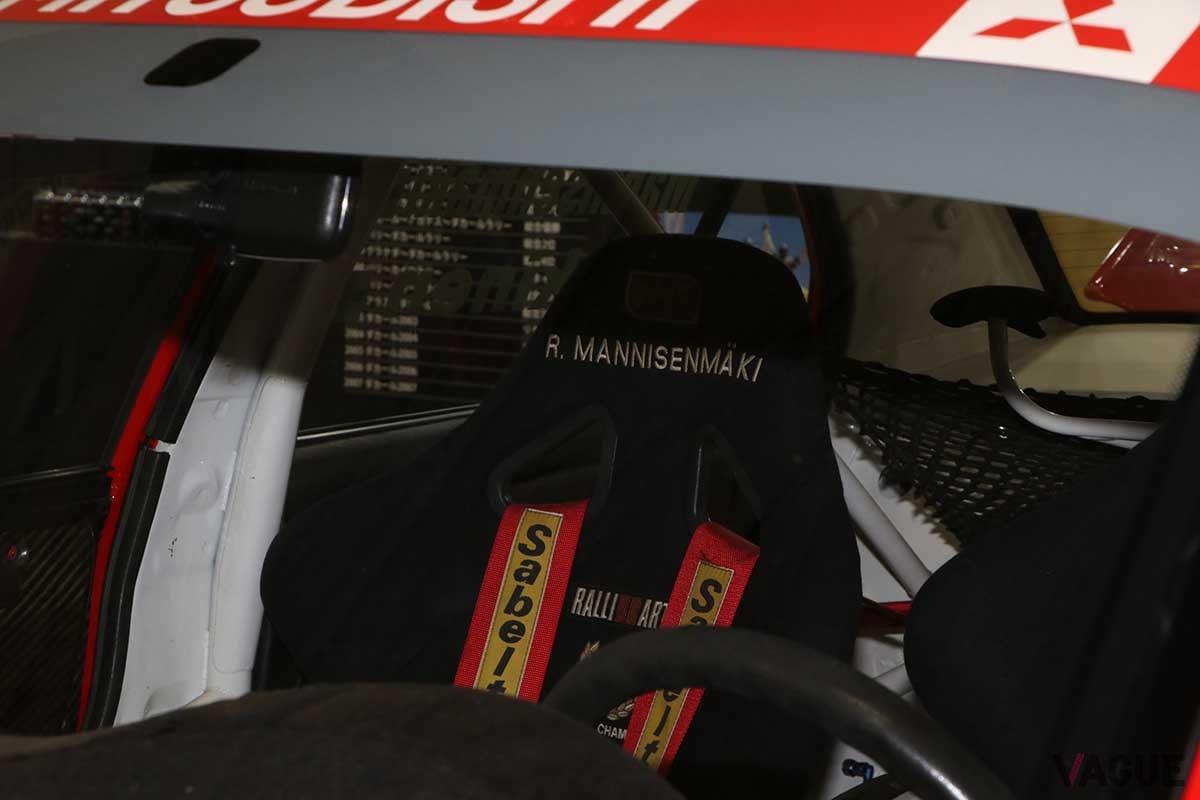 オートモビルカウンシル2024三菱ブースに出展された、ランサーエボリューションVI