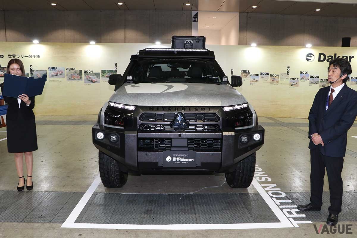 オートモビルカウンシル2024三菱ブースの様子