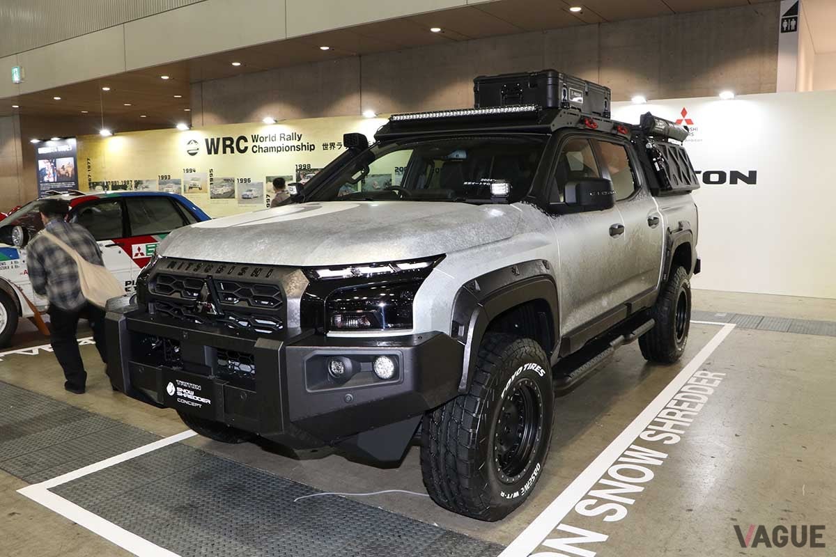 オートモビルカウンシル2024三菱ブースの様子