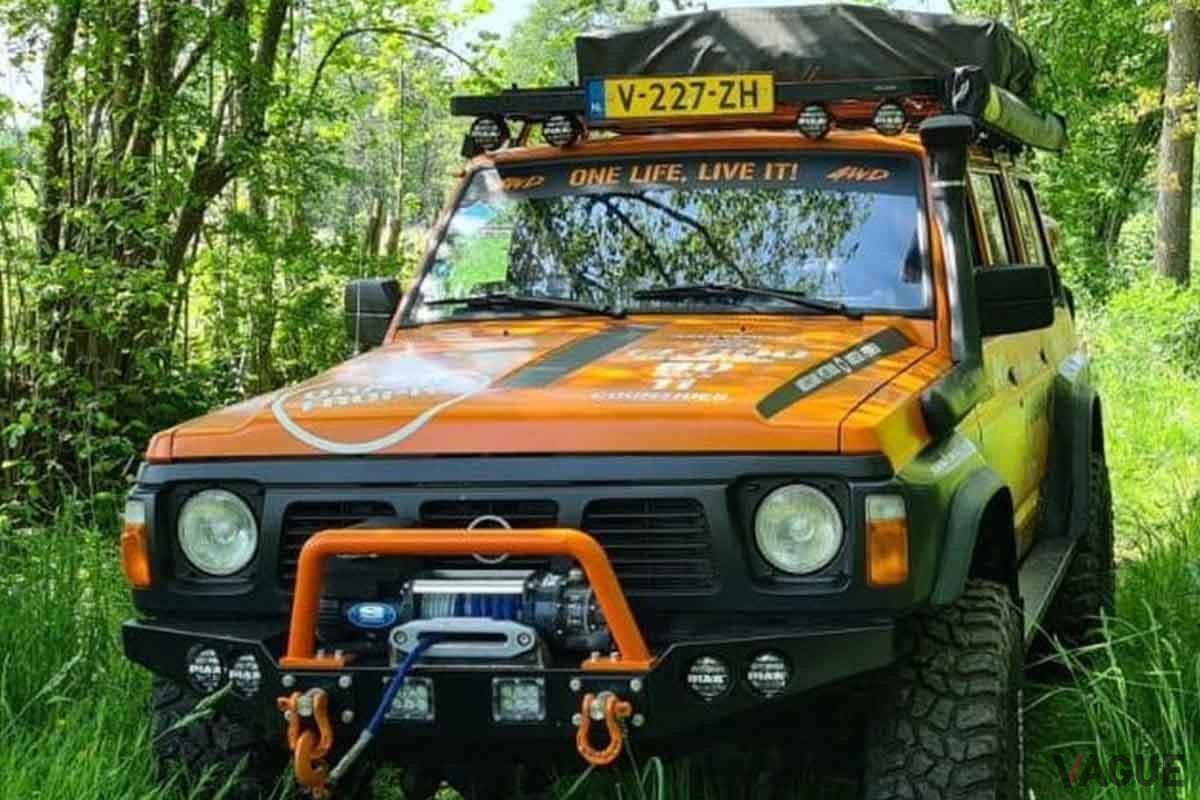 欧州のオークションに登場した1994年製日産「パトロール」ベースのキャンピングカー