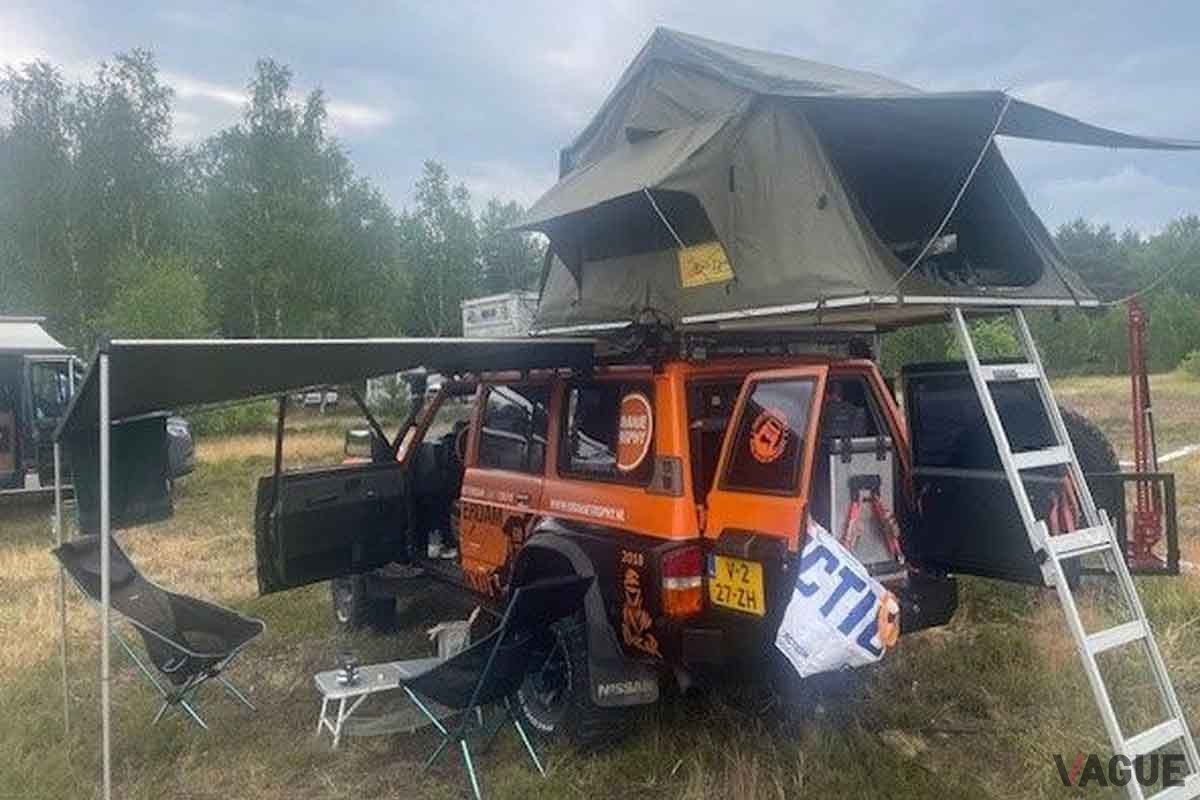 欧州のオークションに登場した1994年製日産「パトロール」ベースのキャンピングカー