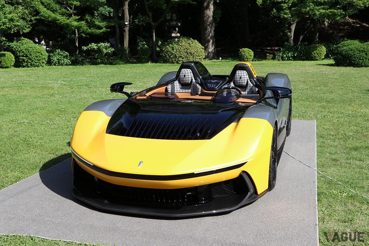 日本で初披露されたピニンファリーナのハイパーEV「B95」