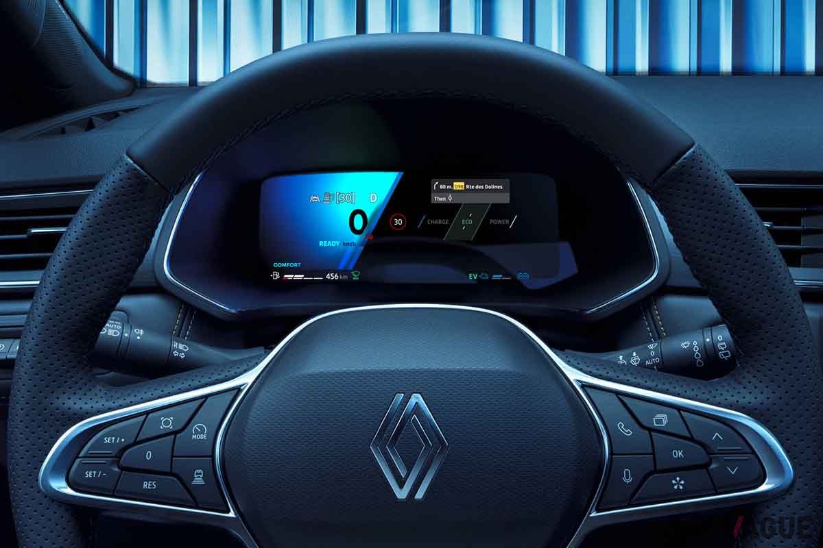 世界初公開されたルノー新型「シンビオズ」のインテリア