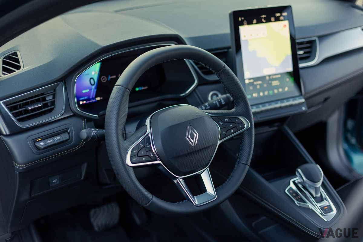 世界初公開されたルノー新型「シンビオズ」のインテリア